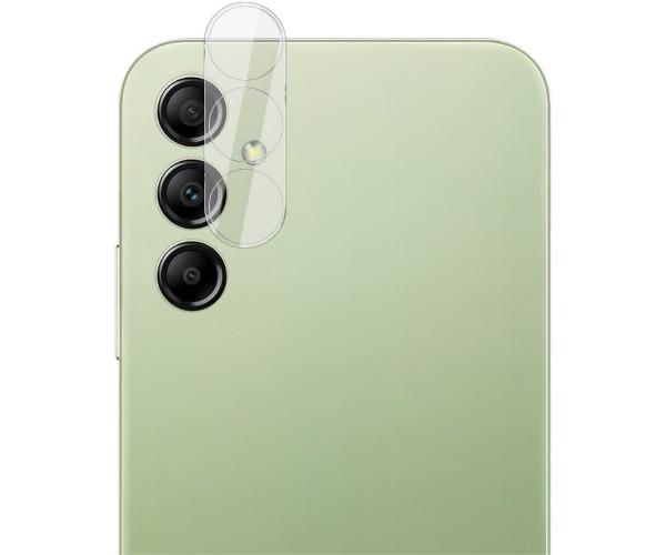 Защитное стекло на заднюю камеру для Samsung Galaxy A24 4G Прозрачный (30929)