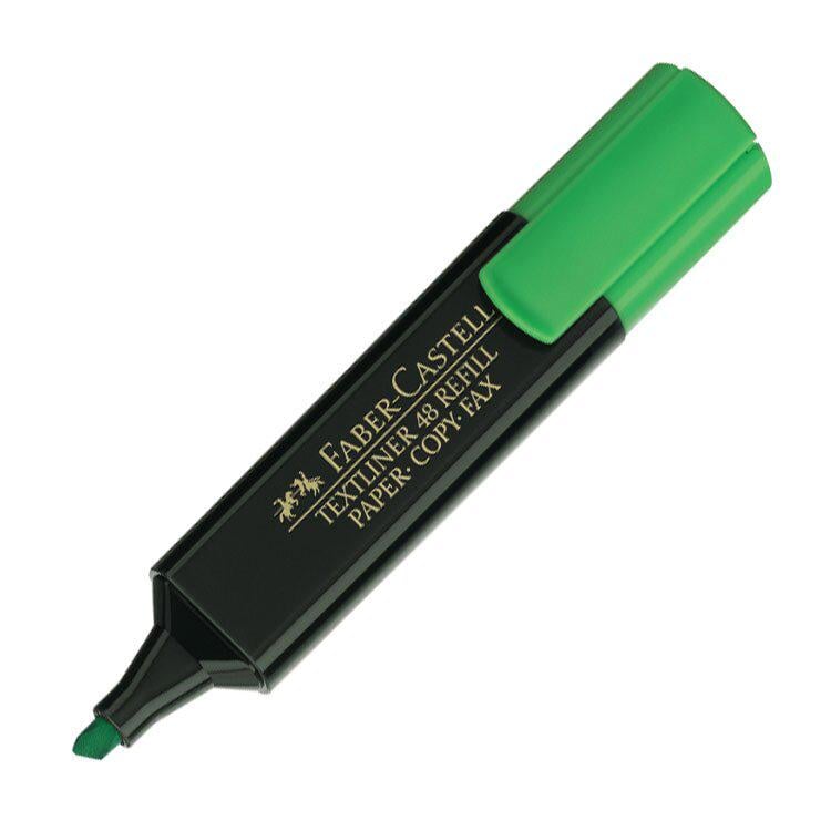 Маркер текстовий Faber Castell Textliner 154863 Зелений (036025)