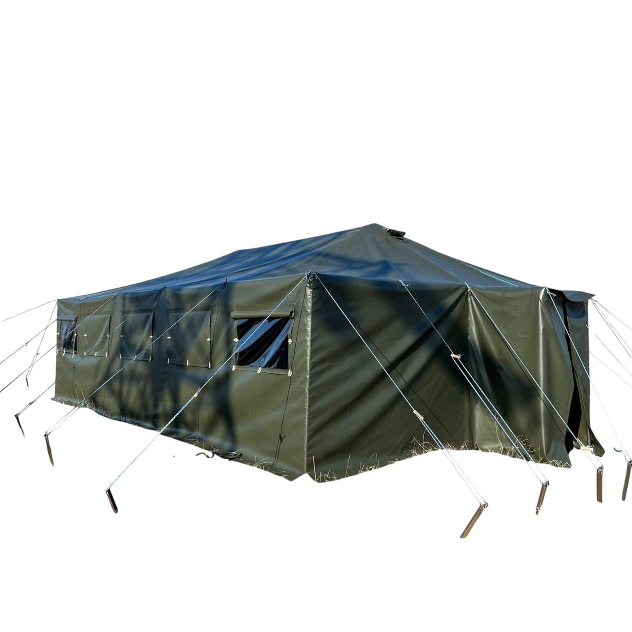 Польовий намет УСБ-56 6х9 м 54 м2 2 входи 12 вікон