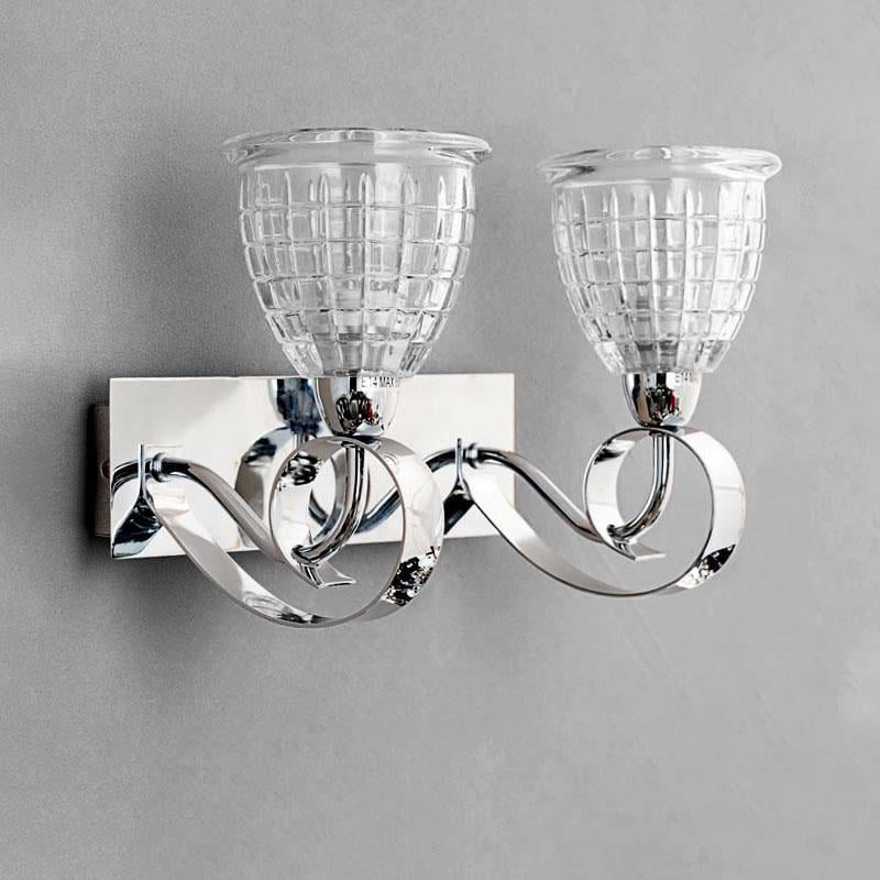 Бра настенное Light House ES-15967/2W на две лампы Хром