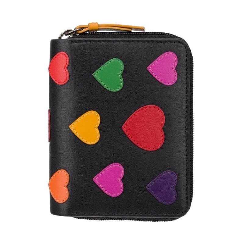 Кошелек женский Visconti Desire Black/Multi Love (LV6 BK MULTI)