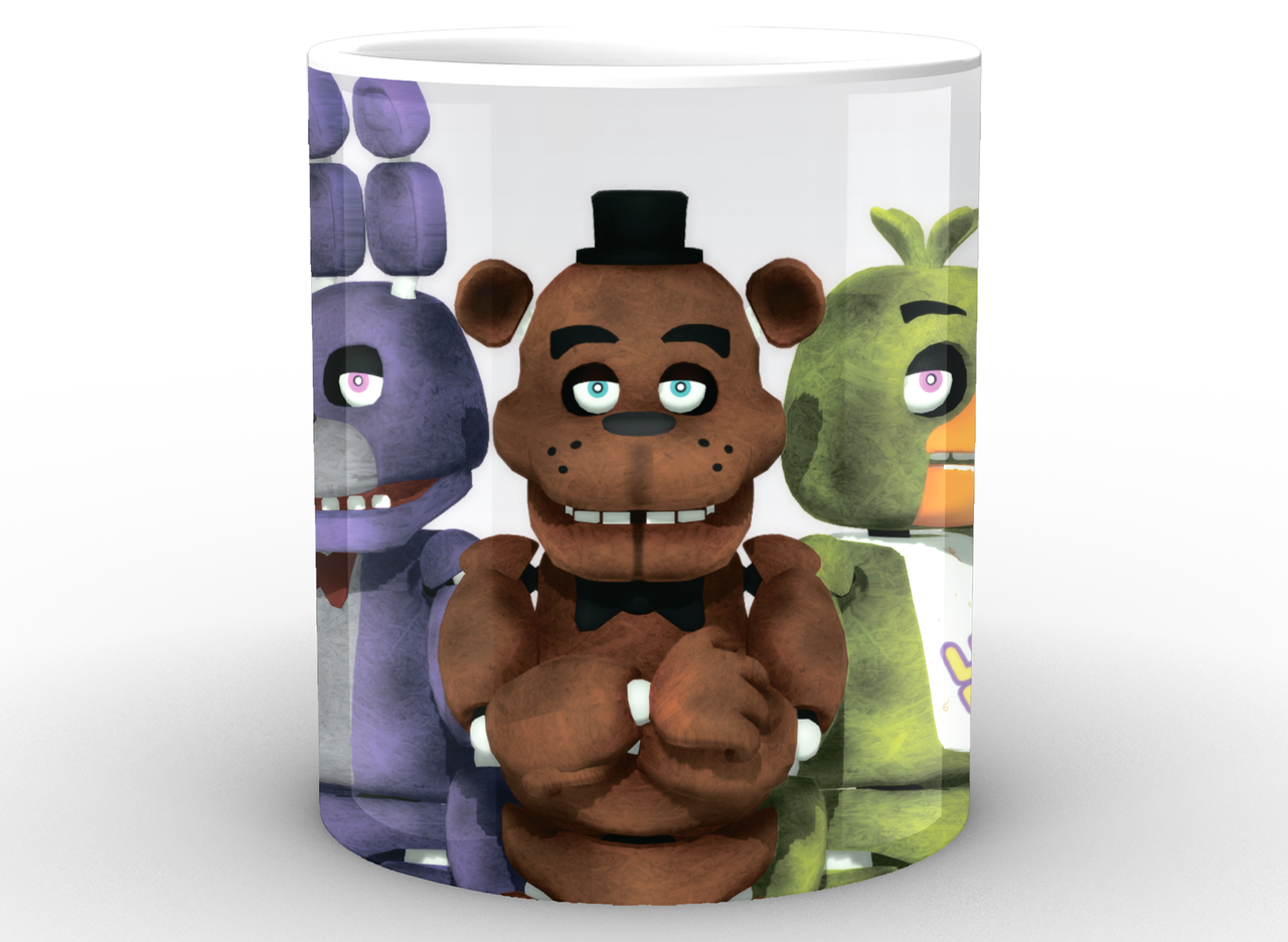 Чашка Five Nights At Freddys Пять ночей с Фредди постер FN.02.024