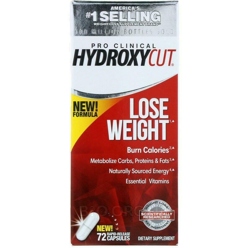 Жиросжигатель Hydroxycut Lose Weight Pro Clinical 72 Rapid-Release капс.