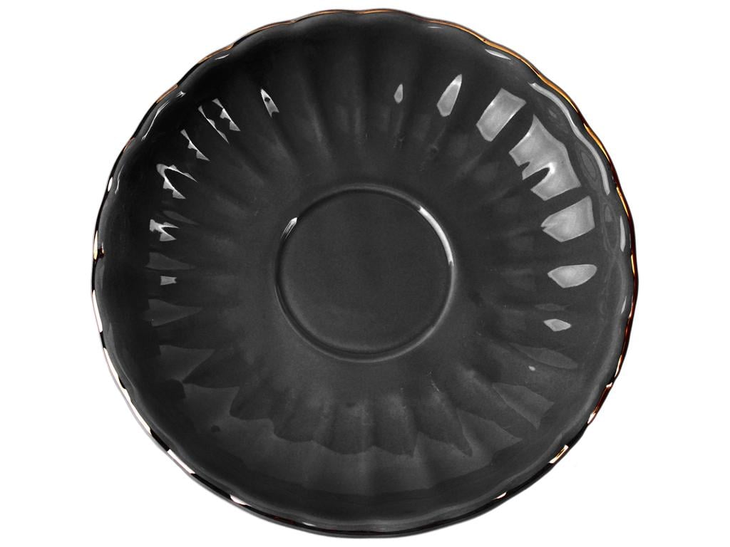 Блюдо чайное керамическое Music 15х15х2 см Черный (PSH-(MMS-YG00932-B-BL) - фото 1 Блюдо чайное керамическое Music 15х15х2 см Черный (PSH-(MMS-YG00932-B-BL) - фото 1