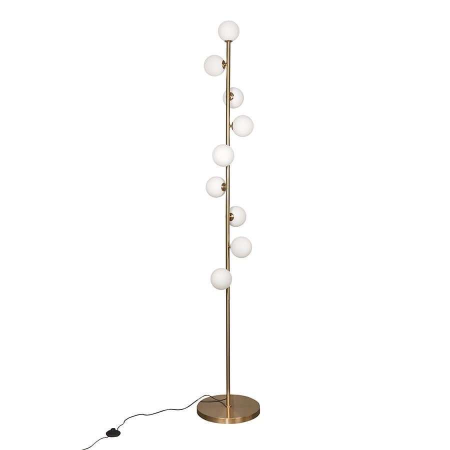 Торшер 7529834-9 Бронзовый/Белый (LVS4939)