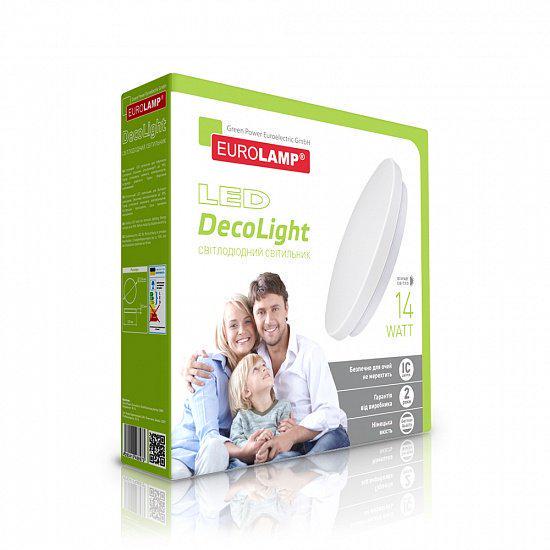 Светильник накладной LED Eurolamp DecoLight круглый 14W 4000K (24575936) - фото 3 Светильник накладной LED Eurolamp DecoLight круглый 14W 4000K (24575936) - фото 3