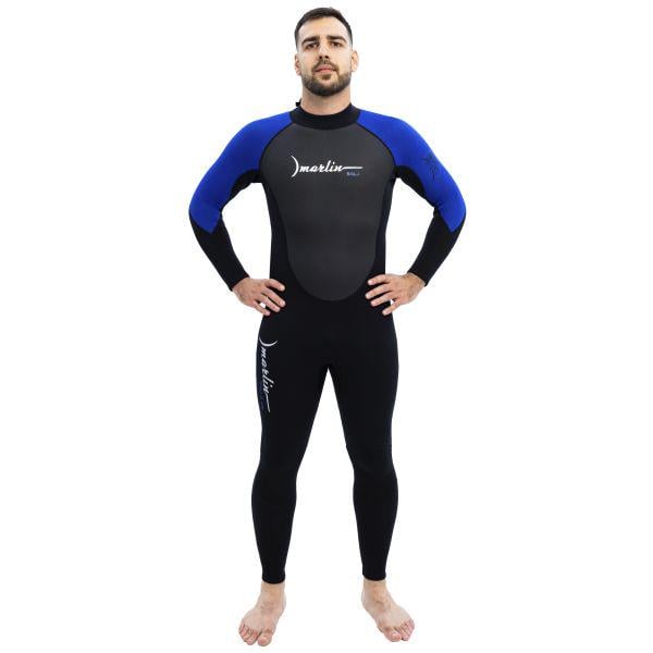 Гідрокостюм для серфінгу Marlin BALI MAN 2 мм S Blue/Black (16210979)