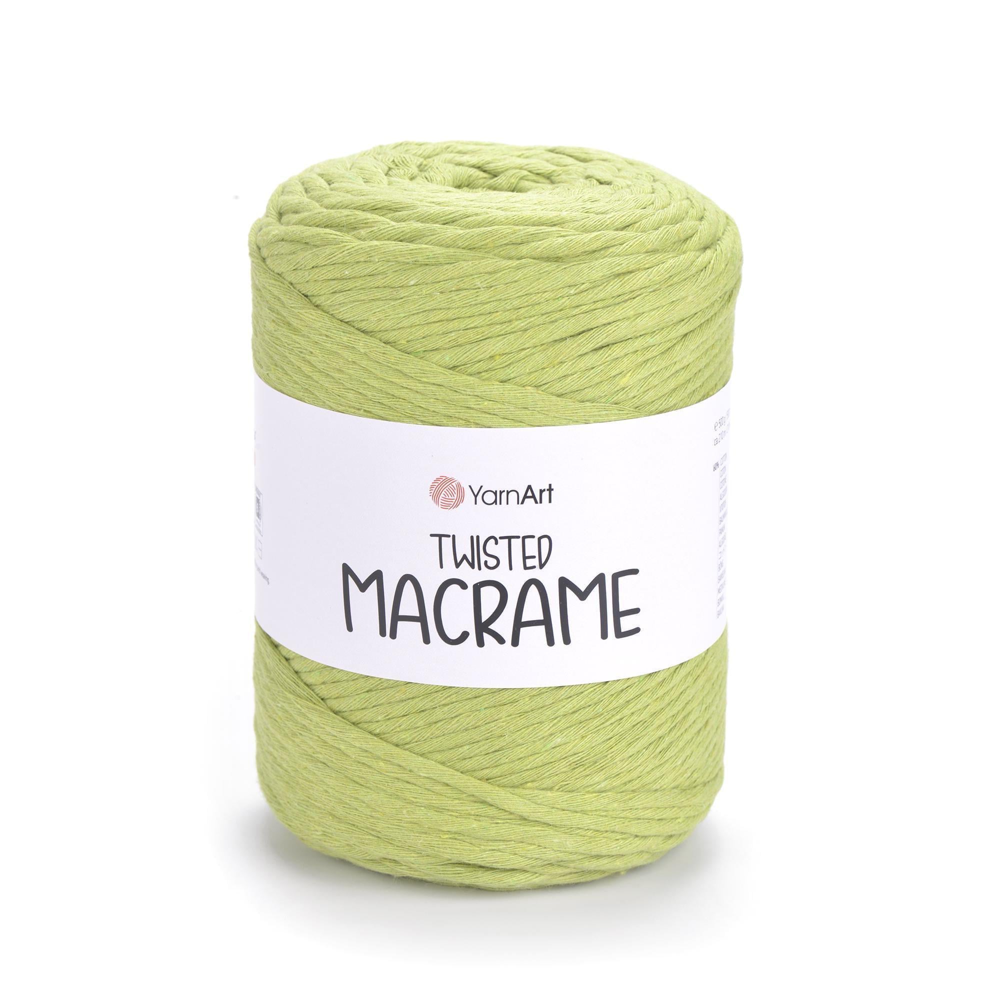 Шпагат для макраме Twisted Macrame 4 мм 500 г Фісташковий №755