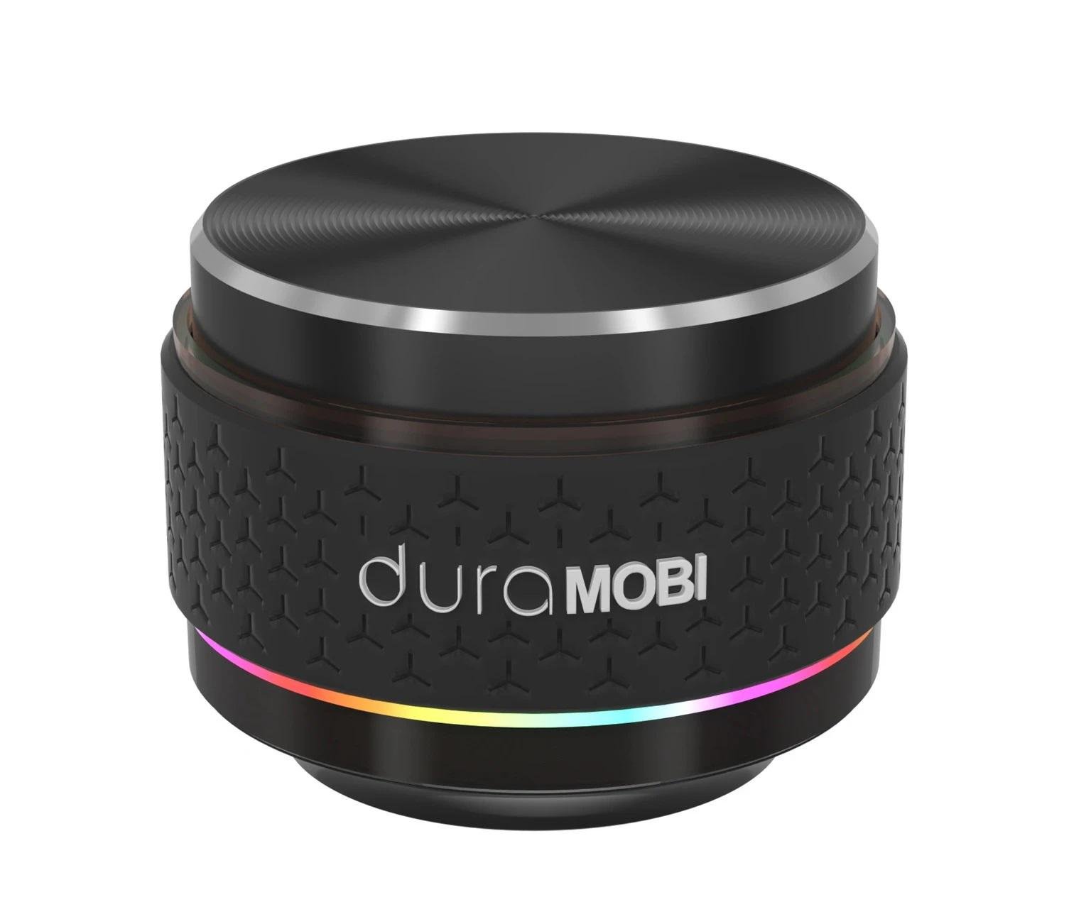 Віброколонка портативна бездротова Dura Mobi RGB Humbird Pro з присоскою Black