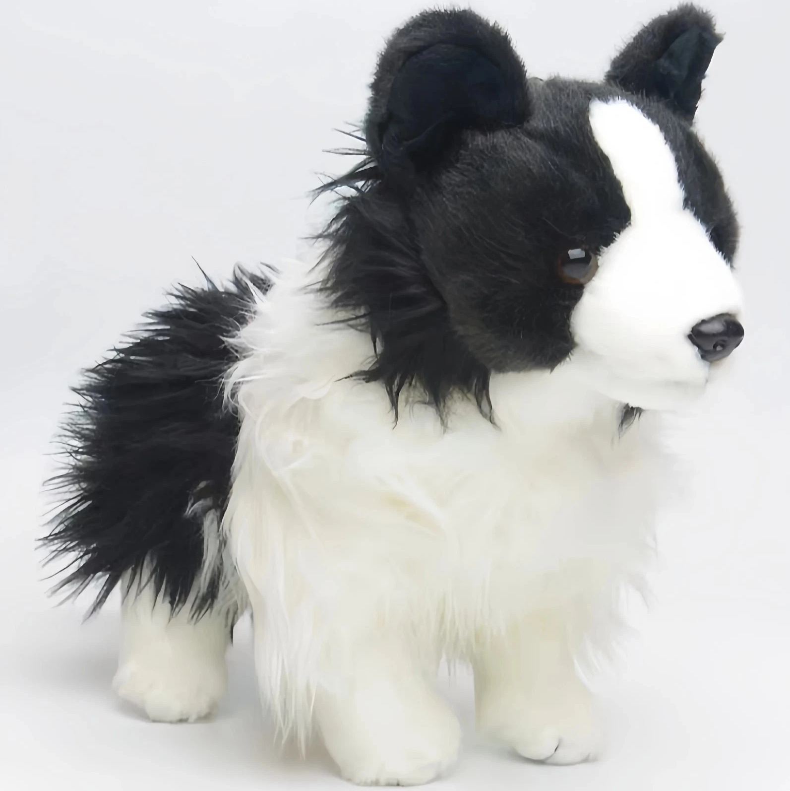 Мягкая игрушка собака Border Collie 35 см (34112685)