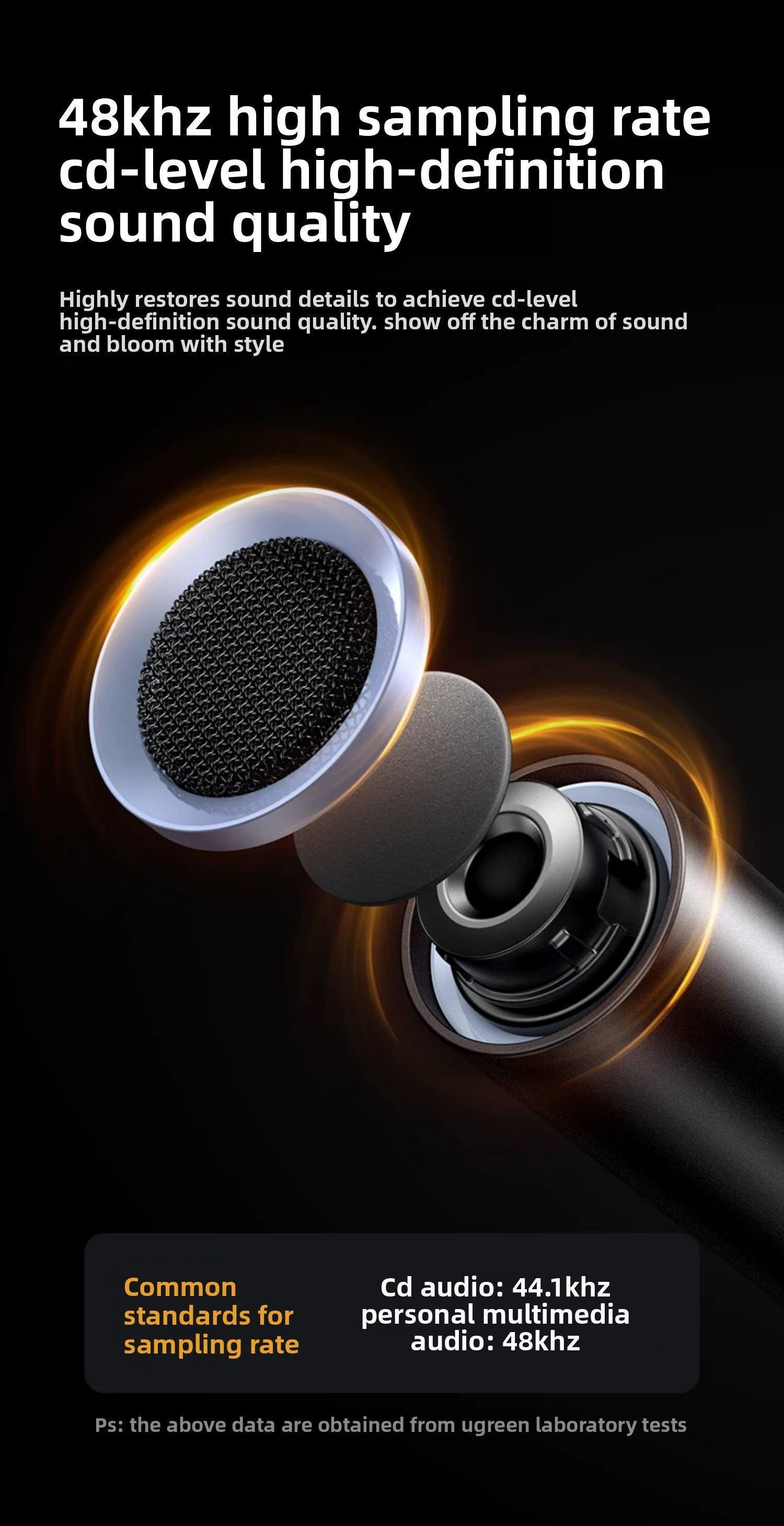 Мікрофон настільний Ugreen 2.4G 360° 8 годин (35344) - фото 20