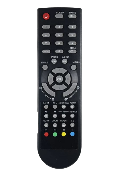 Пульт для телевизора MYSTERY MTV-1915WD TV/DVD