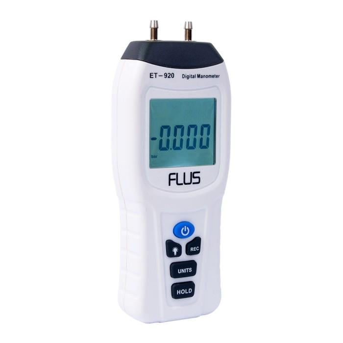 Дифманометр Flus ET-920 ±0.137 Bar/max 10 psi