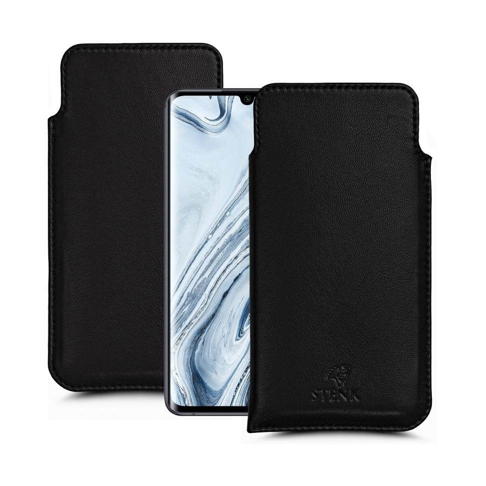 Футляр Stenk Elegance для Xiaomi Mi Note 10 Черный (64551)