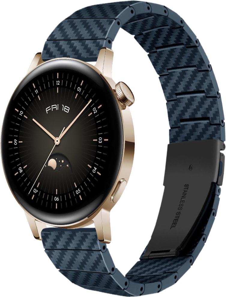 Ремешок Armrok для Huawei Watch GT3 42 мм Blue (31659-28)