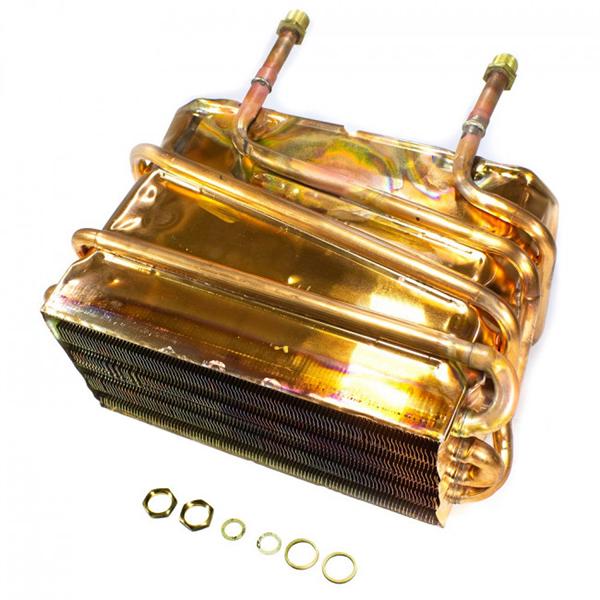 Теплообменник первичный для газового котла Junkers Ceraclass/Bosch Gas 3000 ZW/ZS 30 кВт 87054063290 (00000059866)