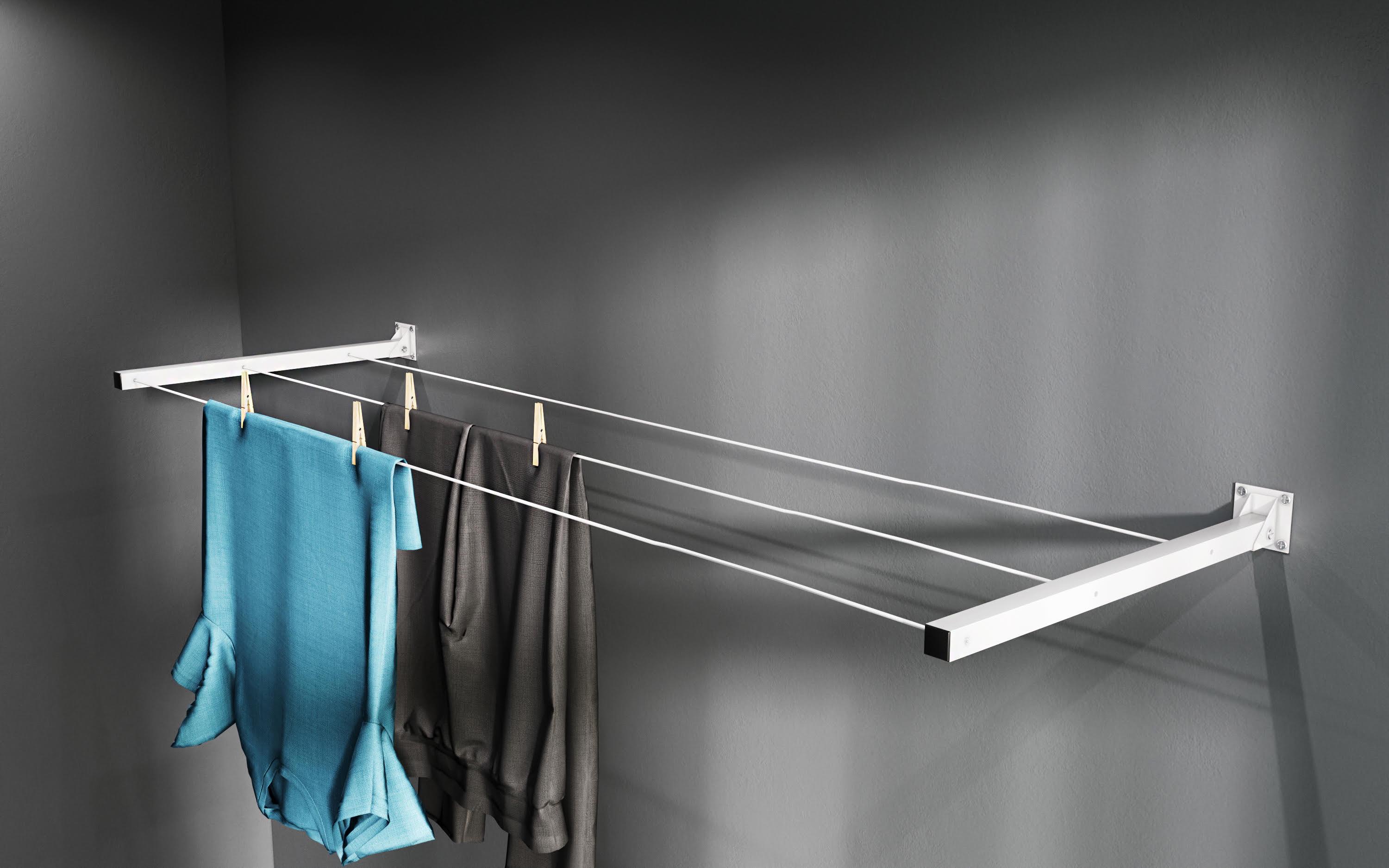 Сушилка для белья Vian-Dizain балконная 500 мм Белый (22616493) - фото 3 Сушилка для белья Vian-Dizain балконная 500 мм Белый (22616493) - фото 3