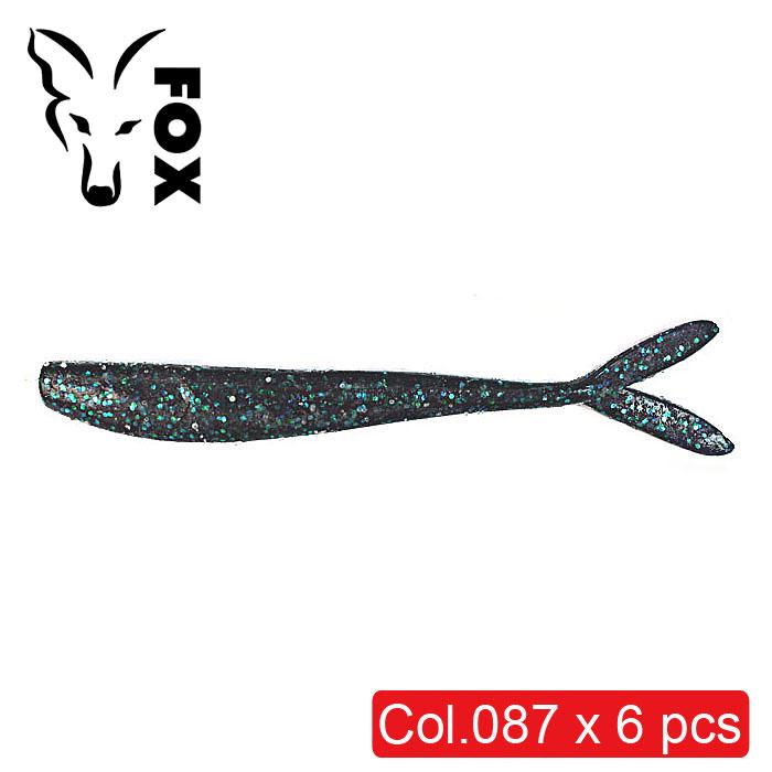 Силіконовий слаг Fox Slug №087 їстівний 9 см 6 шт. June bug (8822)
