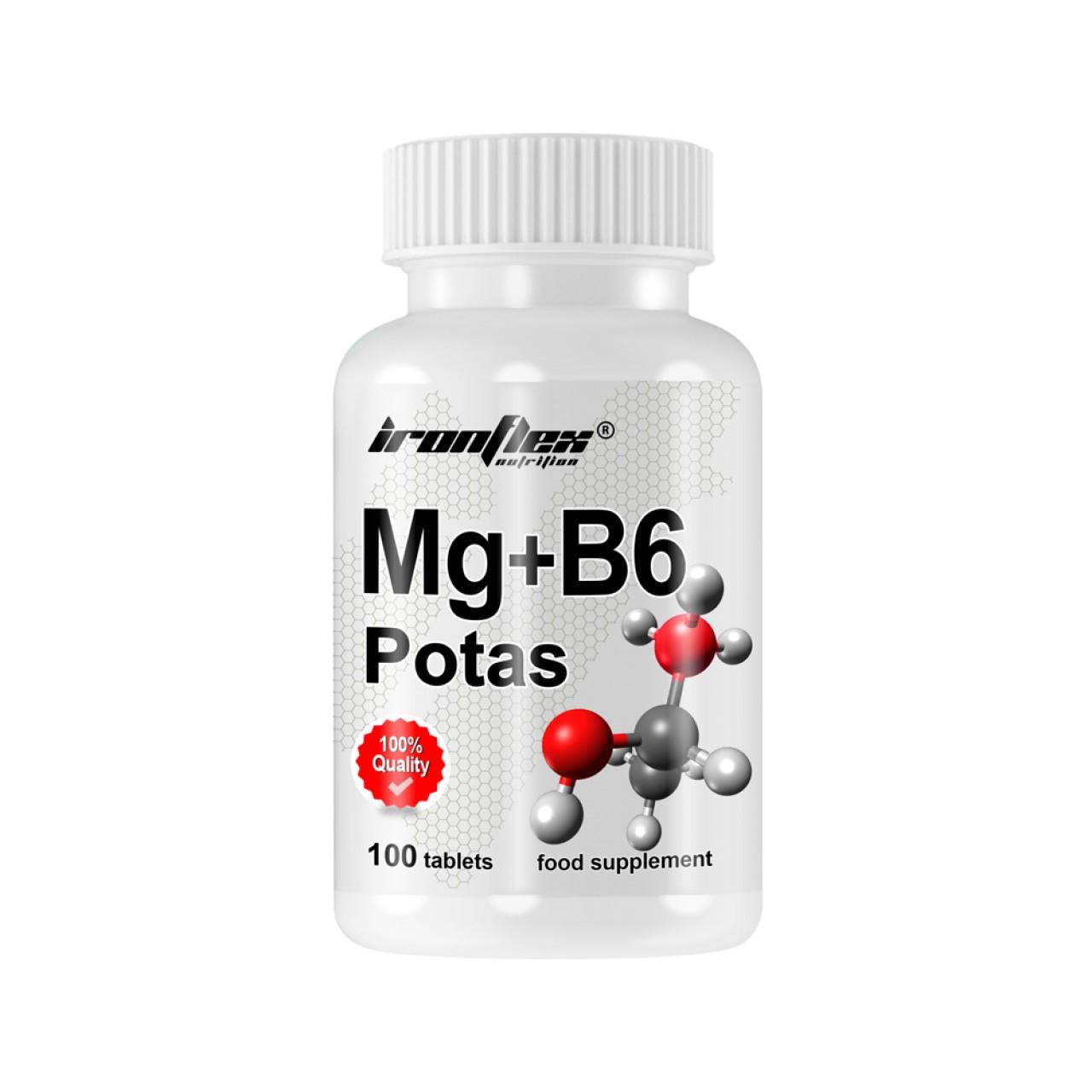 Витамины и минералы IronFlex Mg B6 Potas 100 tabs