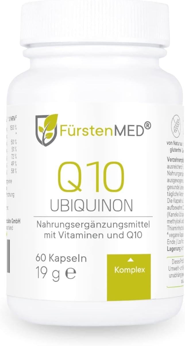 Вітаміни для імунітету FurstenMED Комплекс коензиму Q10 100 мг 60 капс. (50091252)
