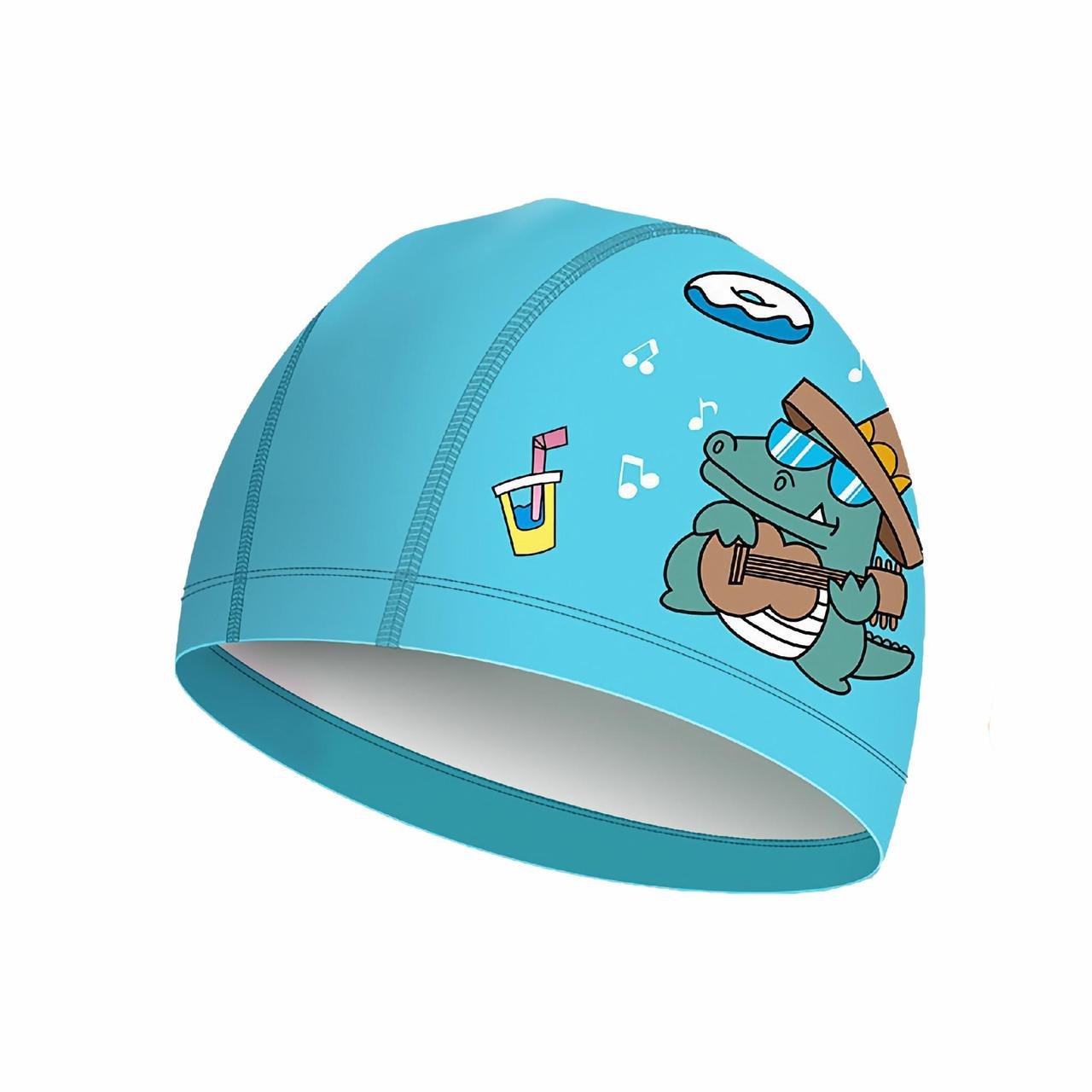 Шапочка для плавания детская Renvo Orta JR OSFM Голубой (1SC400-04) - фото 1