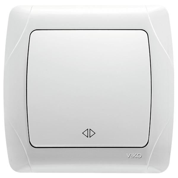 Переключатель маршевый крестовый Carmen Белый (90561031)