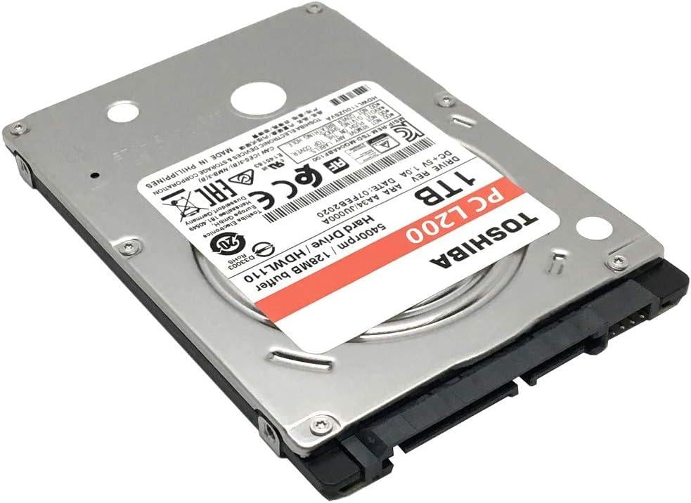 Жорсткий диск TOSHIBA L200 HDD 2,5" SATA 1TB 5400rpm/128MB (HDWL110) - фото 3 Жорсткий диск TOSHIBA L200 HDD 2,5" SATA 1TB 5400rpm/128MB (HDWL110) - фото 3