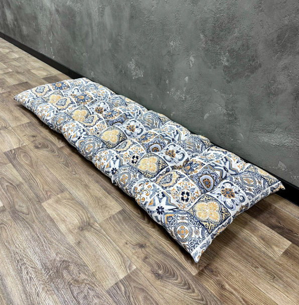 Подушка Comfort Home Abstraction на подоконники/каркасы/поддоны/садовую мебель 150х50 см