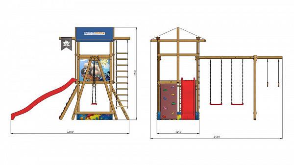 Майданчик дитячий SportBaby 10 (SportBaby-10-4) - фото 3