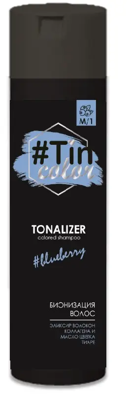 Тоналайзер для волосся Tin Color Чорничний мус М/1 250 мл (11077658)
