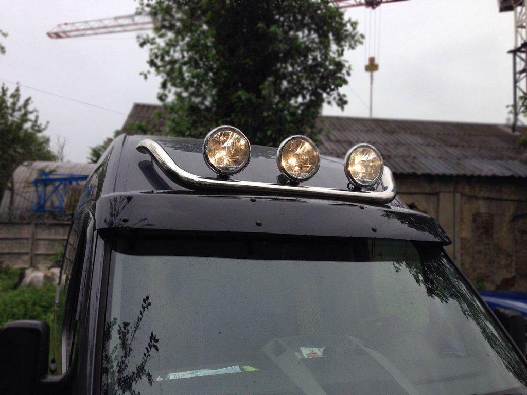 Верхняя дуга CAN для Volkswagen LT 1995-2006 гг. нержавеющая сталь Хром