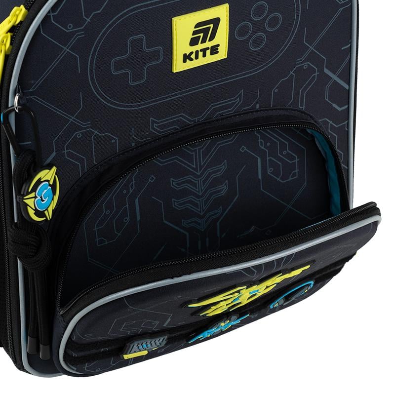 Школьный рюкзак KITE SET K25-556M-2 Cyber с пеналом и сумкой для обуви (995185) - фото 23