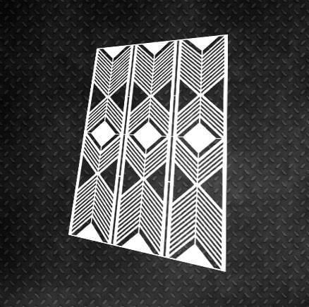 Трафарет багаторазовий DFA Геометрія 69 для штукатурки та фарби (G00069)