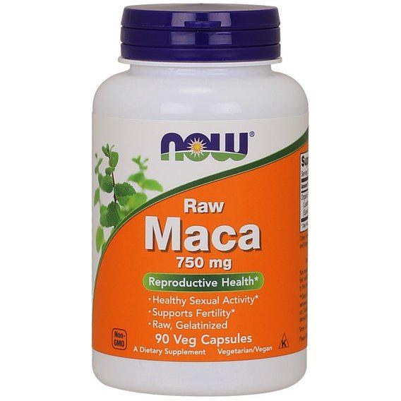 Мака NOW Foods Maca 750 мг 90 Veg Caps