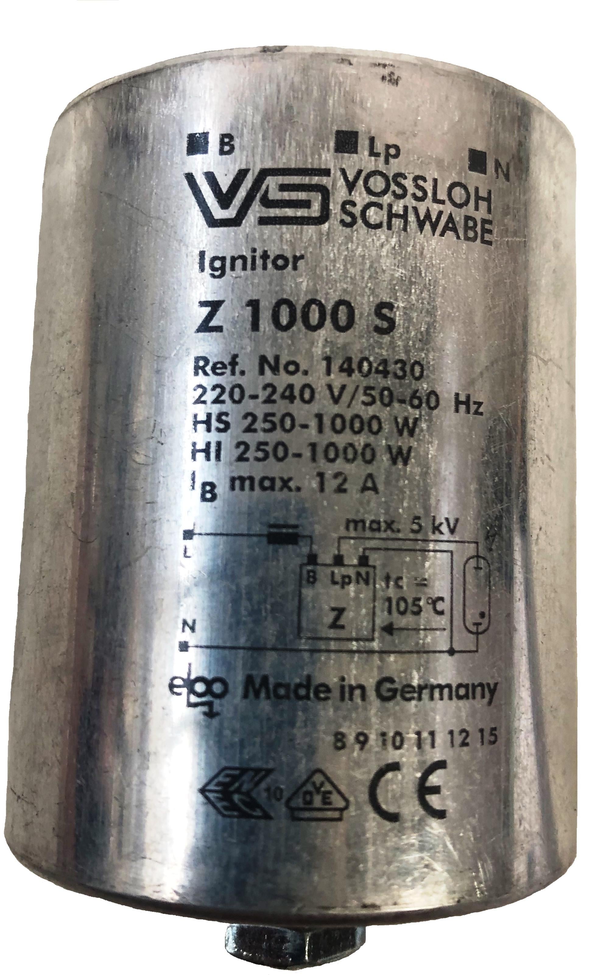 Импульсное зажигательное устройство Vossloh Schwabe Z 1000 S