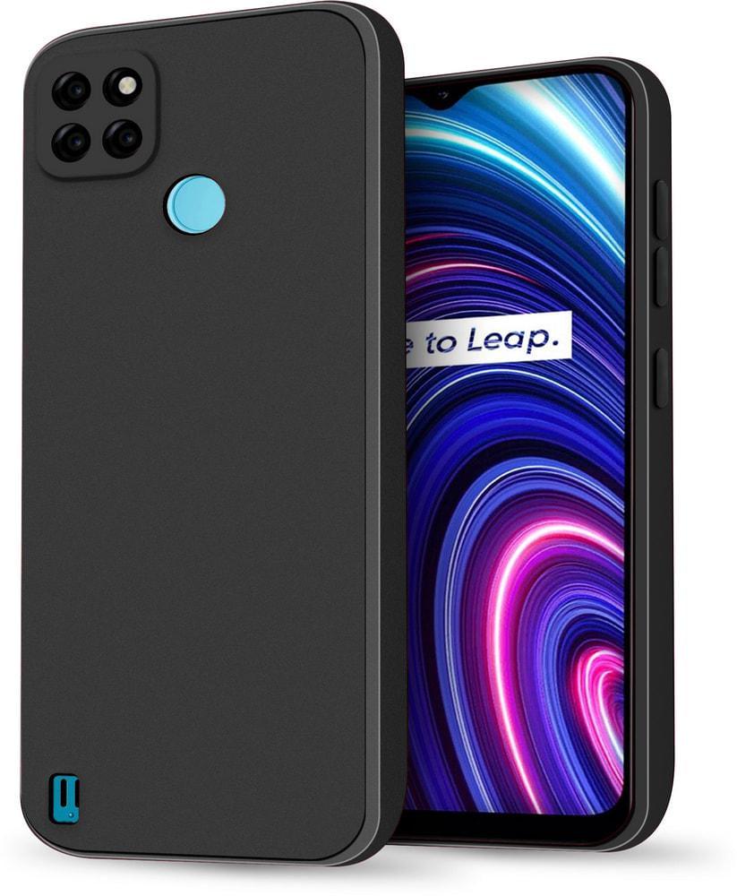 Силиконовый чехол HardCorner Realme C21Y (с микрофиброй) Black (34792-2B) Силиконовый чехол HardCorner Realme C21Y (с микрофиброй) Black (34792-2B)