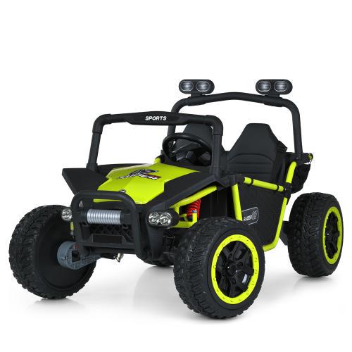 Дитячий електромобіль Джип M 6204EBLR-1 24V Зелений