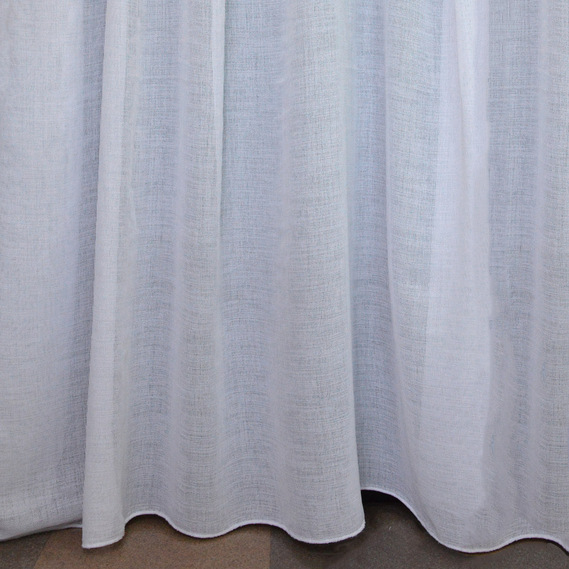 Тюль рогожка IDEIA Арлет V-13406 3,1 м однотонна Білий (2200004083971)