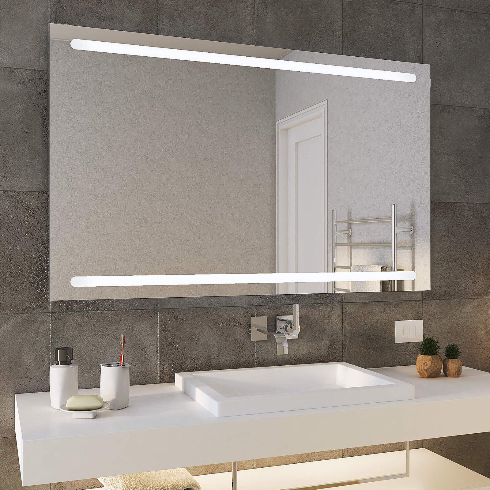 Зеркало Dim Dzerkal PITA с LED-подсветкой 90х70 см (6955)