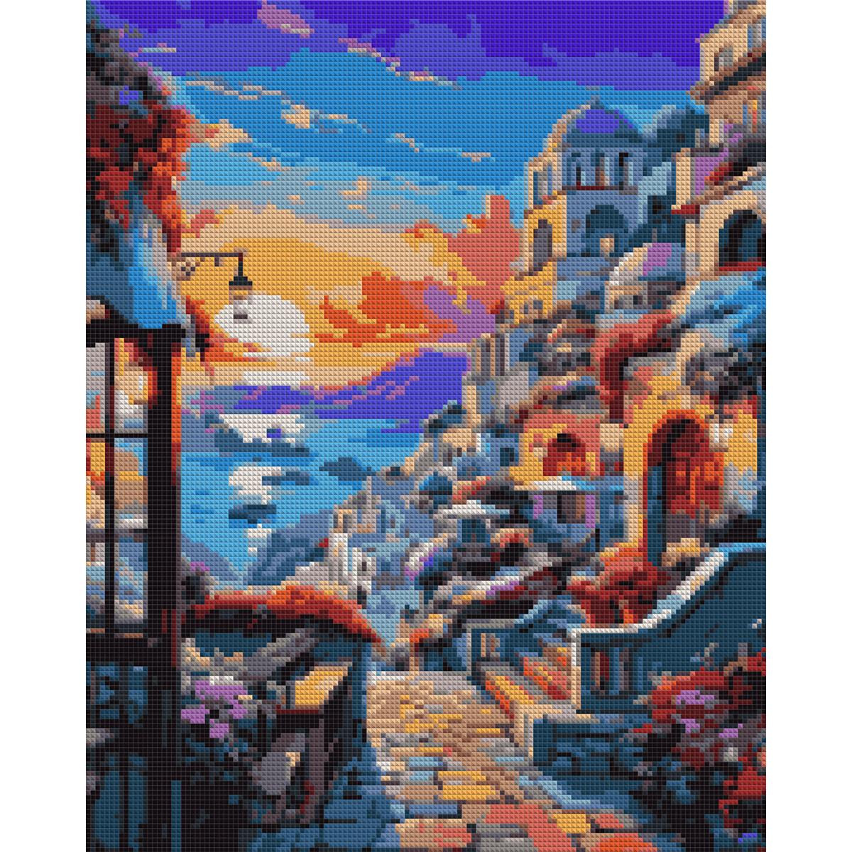 Алмазная мозаика Santi Закат 40x50 см на подрамнике (Top-954791)