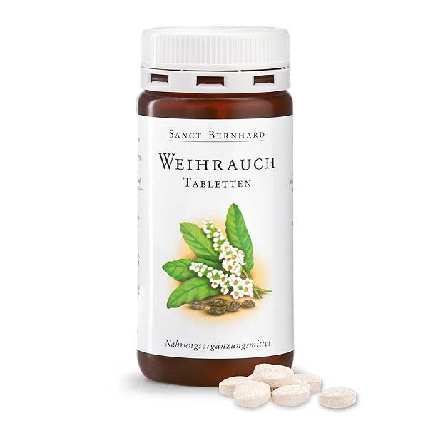 Натуральная добавка Sanct Bernhard Weihrauch Boswellia 400 mg 180 таблеток (000020596) Натуральная добавка Sanct Bernhard Weihrauch Boswellia 400 mg 180 таблеток (000020596)