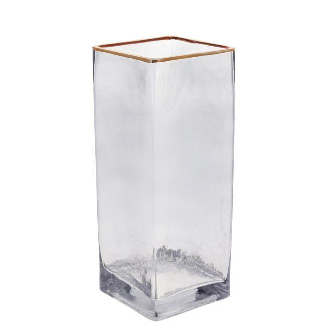 Ваза стеклянная Whisper 8х20 см (R95334-M)