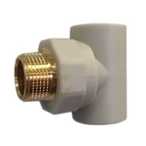 Трійник ППР комбінований з зовнішнім різьбленням Pestan D 20х1/2" Н (10021950)