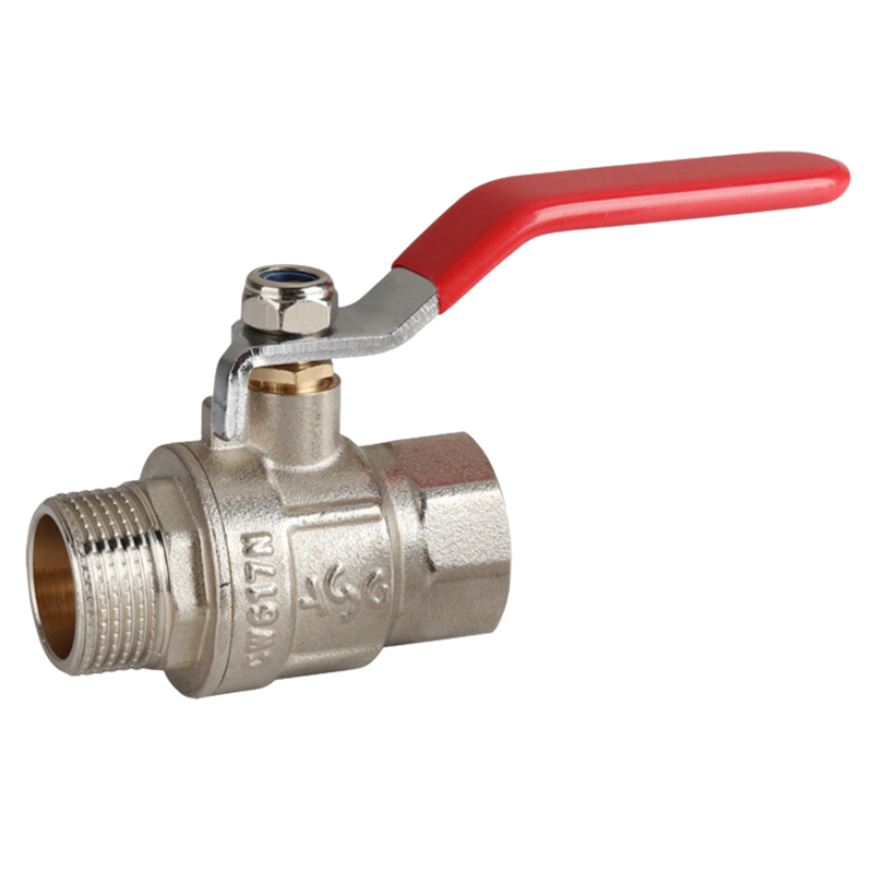 Кран кульовий ASG 1/2" ВЗ прямий латунь (6552933) Кран кульовий ASG 1/2" ВЗ прямий латунь (6552933)