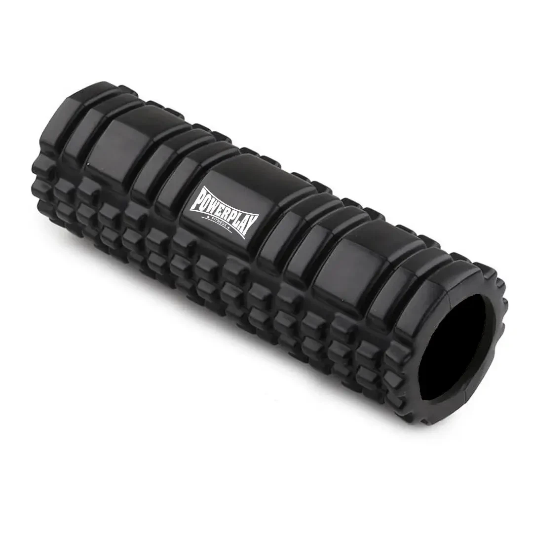 Ролик массажный PowerPlay 4342 Massage Roller Черный 30x10 см