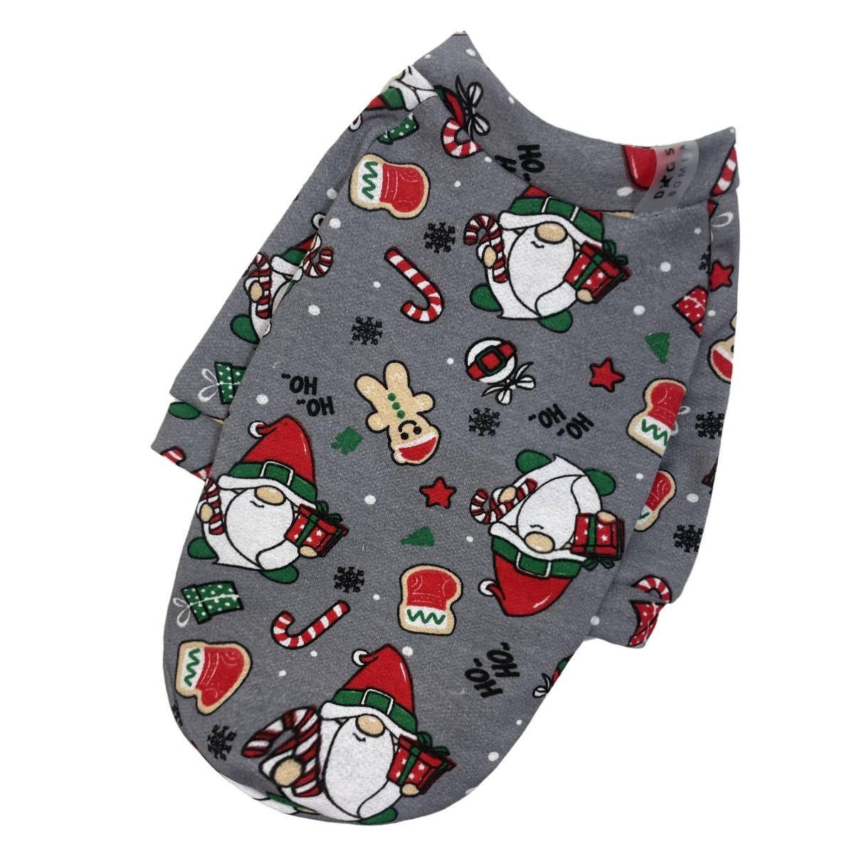 Толстовка для собак Santa Claus Y-239 р. 7 Серый (73698146)