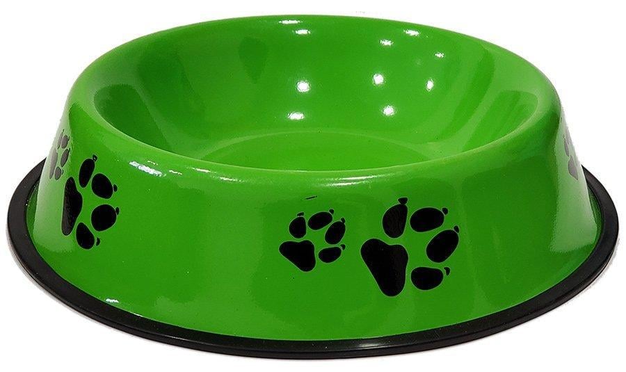 Миска для собак з нержавіючої сталі 0,8 л 26 см Світло-зелений (2296441656) - фото 1 Миска для собак з нержавіючої сталі 0,8 л 26 см Світло-зелений (2296441656) - фото 1