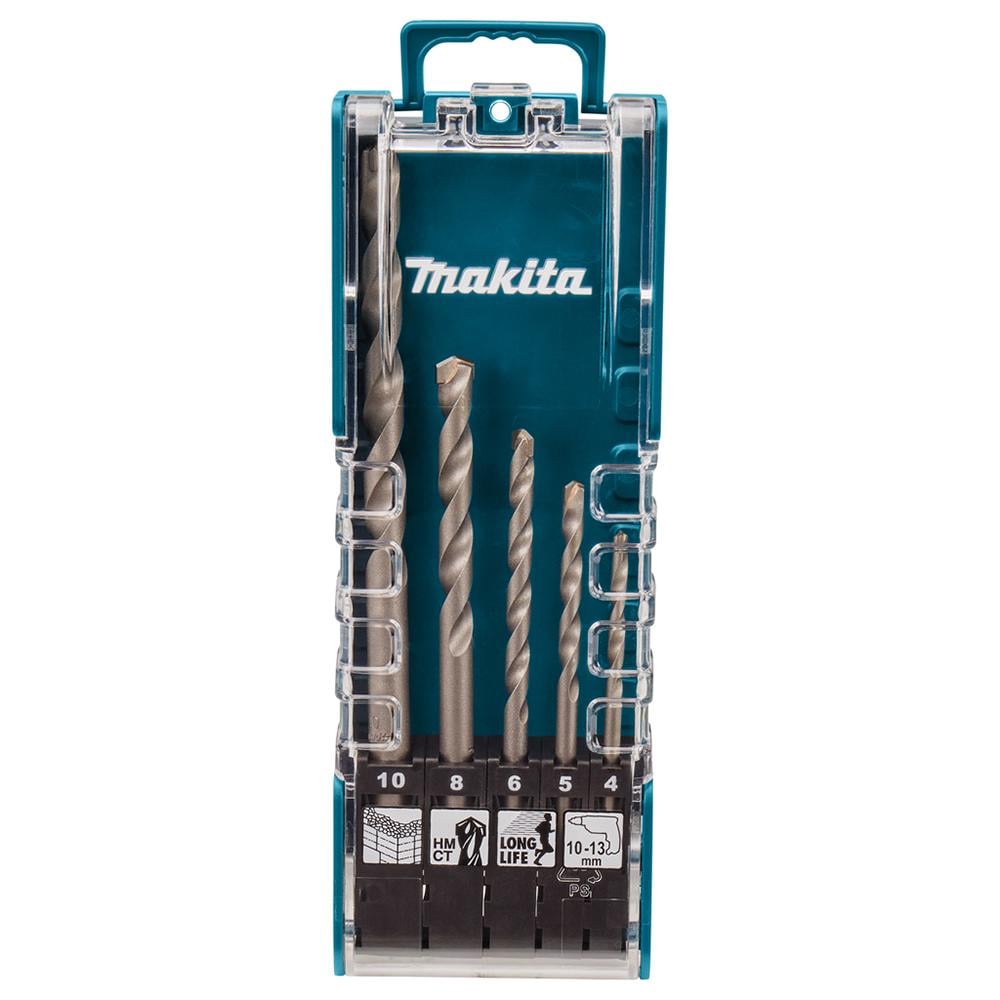 Набор сверл по бетону Makita long Life 5 шт. (E-11536)