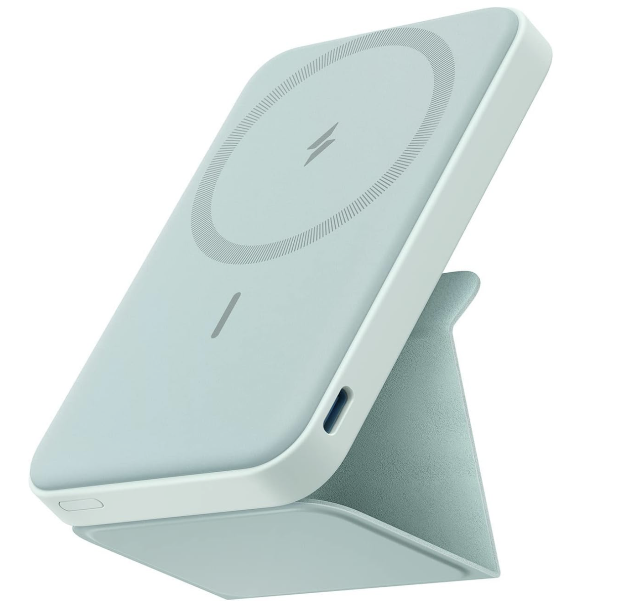 Повербанк с подставкой Anker 622 Magnetic Magsafe iPhone 16/16 Pro/16 Pro Max iPhone 15/14/13/12 Series 5000 mAh Green (2083974091)
