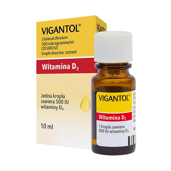 Витамин D3 Vigantol в каплях 10 мл